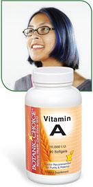 Vitamin A Nutritional Supplement Promotes Skin, Vision, and Digestion Health